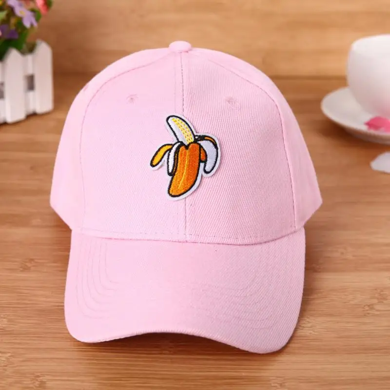 Регулируемая унисекс бейсбольная кепка с бананом Snapback Кепка в стиле хип-хоп с вышивкой Кепка для бейсбола твердая цветная шляпа от солнца аксессуары для одежды