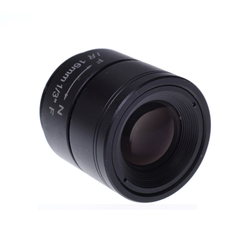 Объектив для системы видеонаблюдения 16 мм 20 градусов 1/3 дюйма F1.2|lens thickness|lens filmlenses