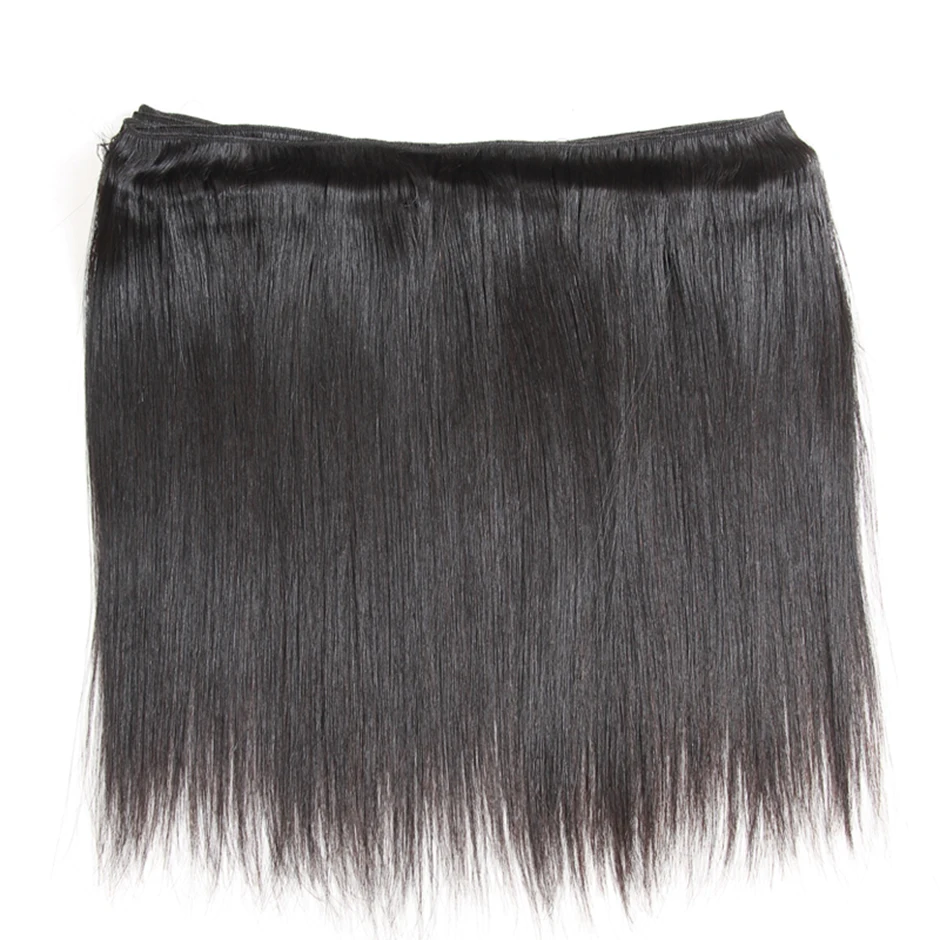 Ali BFF прямые волосы для удлинения с колечками, человеческие волосы пряди натуральных Цвет 1/3/4 пряди индийские волосы прямые Волосы remy пряди натуральных волос