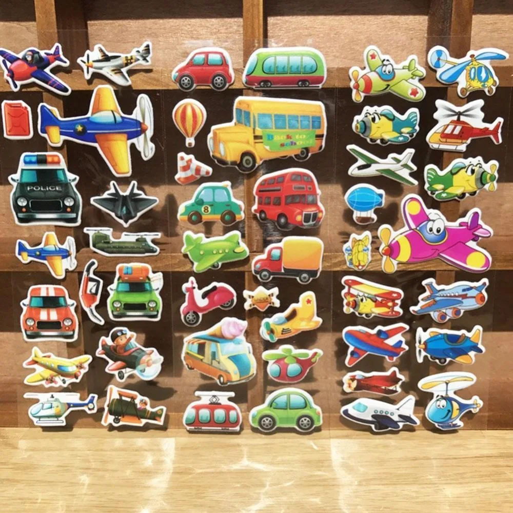 Горячая DIY Милая 3D пузырчатая губка наклейка s Kawaii мультфильм мягкая наклейка в виде животного игрушки для детей креативный подарок случайный