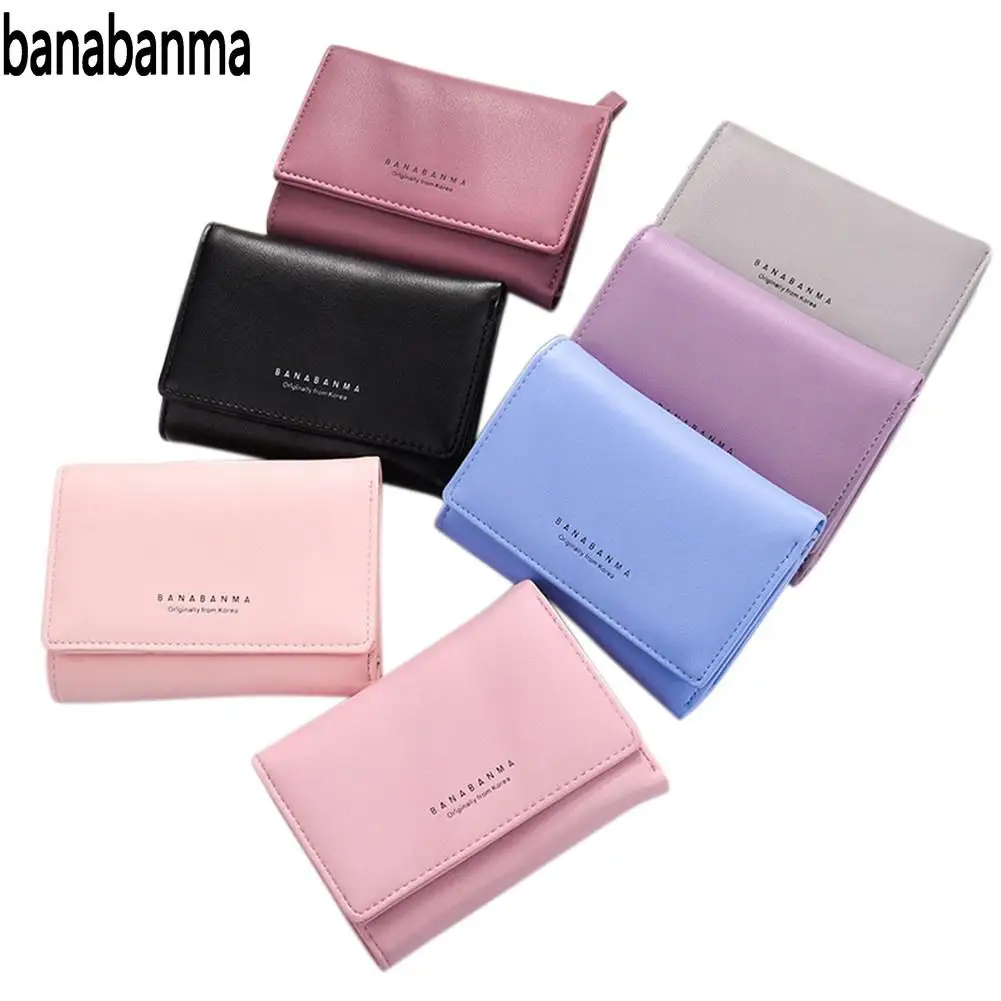 PinShang Women's Wallet Elegant Style Woman's purse PU Leather Multi Function Wallets female Snap Button Mini ZK20 | Багаж и сумки