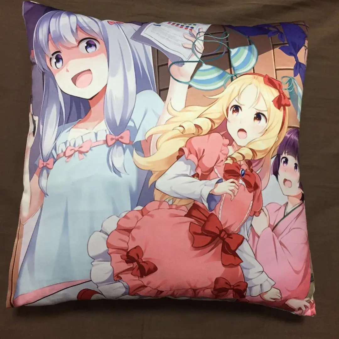 Аниме &quotEromanga Sensei&quot Двусторонняя Подушка чехол s обнимая Чехол для подушки
