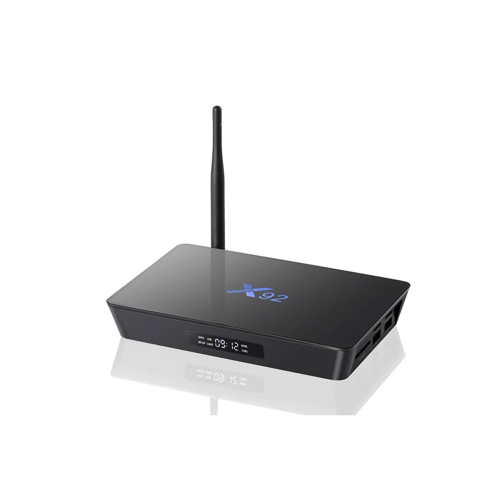 Оригинальный X92 Android 6 0 Smart ТВ Box Amlogic S912 OCTA Core 5G Wi Fi 4 K HD H.265 Декодер каналов