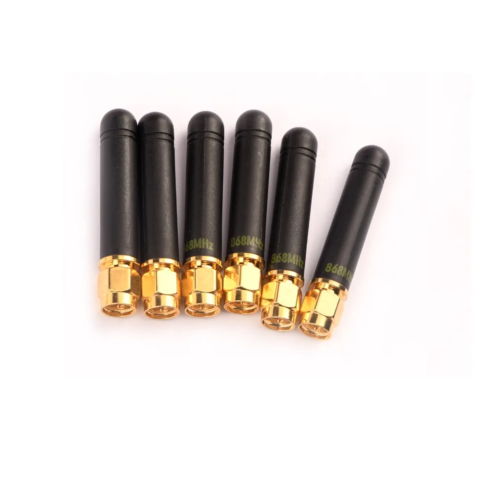 NiceRF 100pcs SW868-ZT48 Small size 868MHz height 48mm 2.5dBi Straight Rod Antenna Wireless RF 868MHZ antenna | Электроника