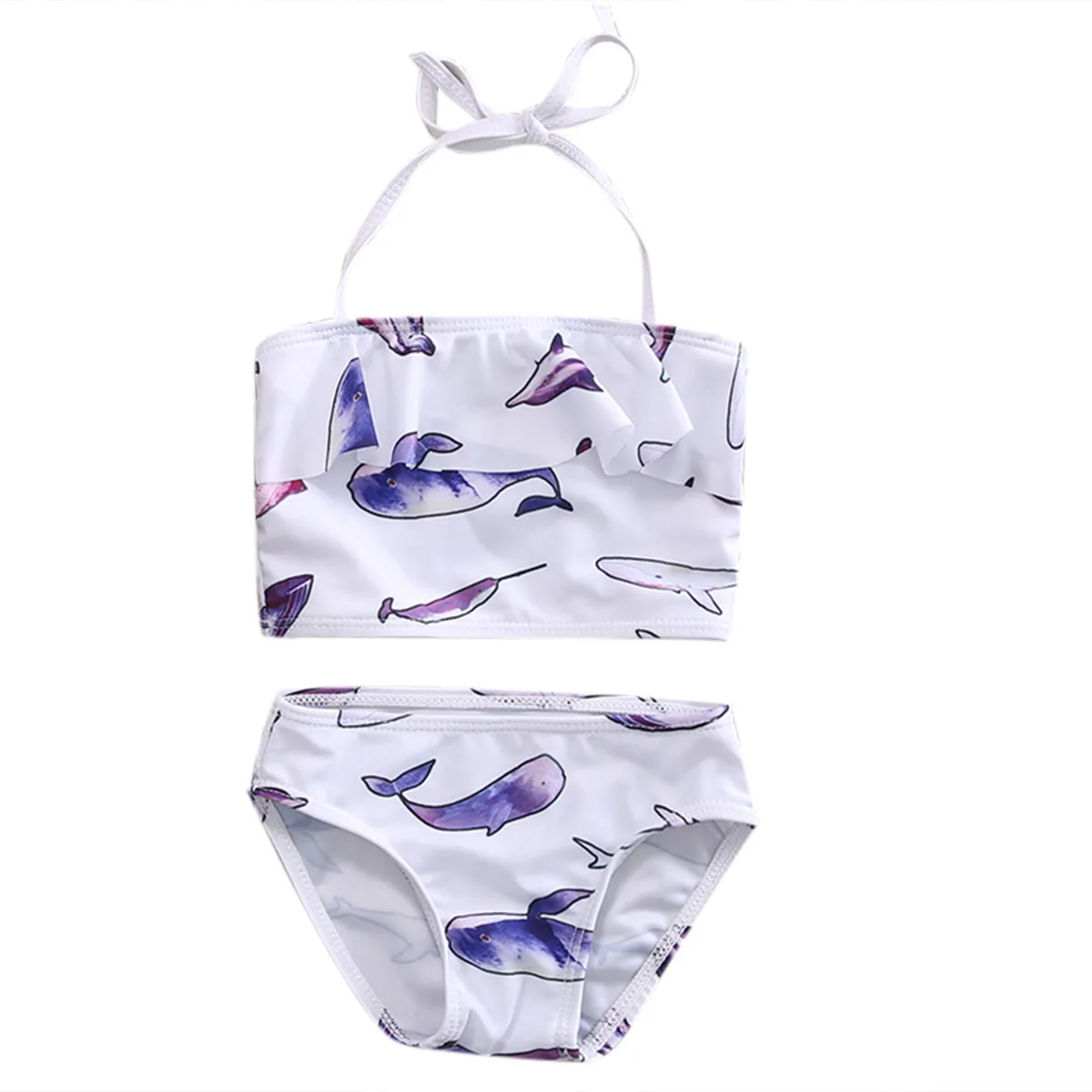 Купальники для маленьких девочек новинка 2017 милые детские купальники бикини