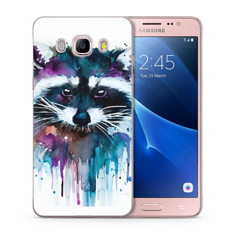 Для samsung Galaxy A3 A5 2016 2017 prime J1 J2 J3 J5 J7 S8/plus Note 8 ТПУ силиконовый чехол с милым рисунком