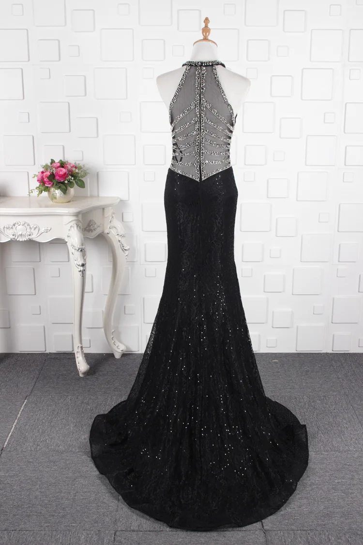 Холтер шеи Цветочный принт Русалка 2018 новый дизайнер мать вечерние платья