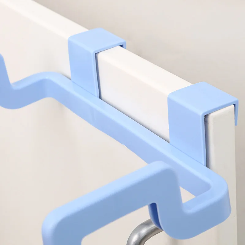 

1pcs Hanging Trash Rubbish Bag Holder Papelera Garbage Rack Cupboard Cabinet Storage Rag Hanger Trash Can Bin 2017 New Arrival