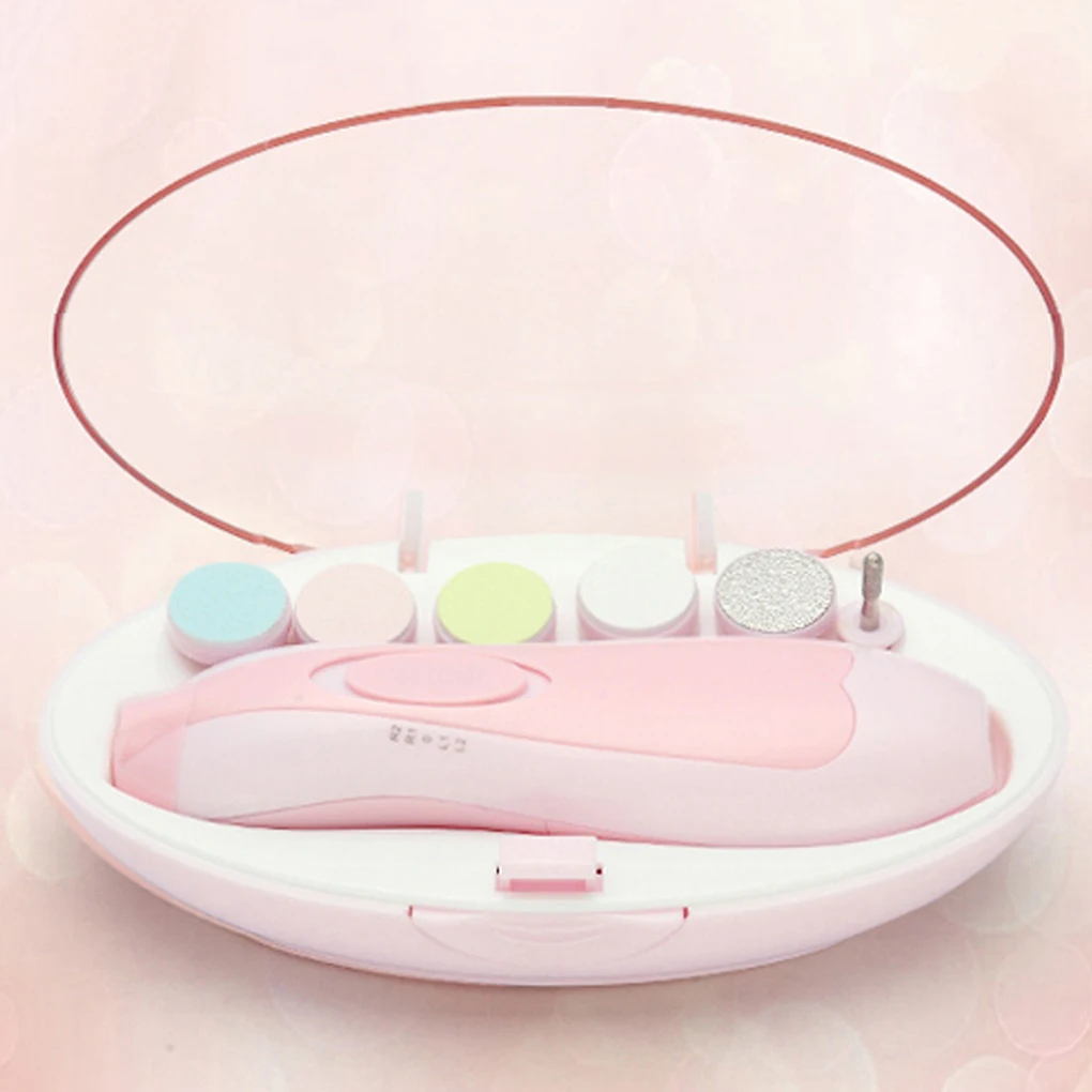 Машинка для стрижки ногтей детская безопасный Электрический триммер ножницы