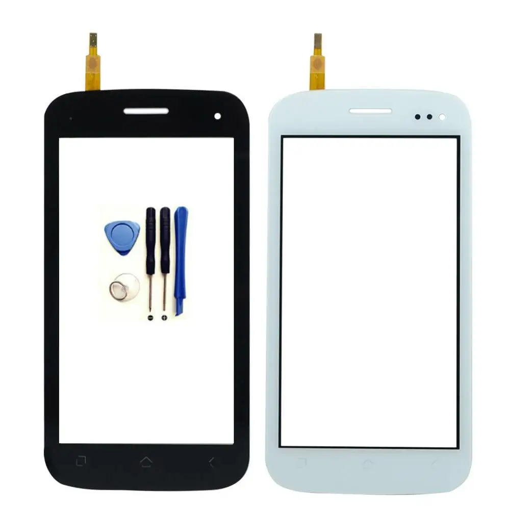 4.5 дюймовый мобильный телефон Передняя стеклянная панель с объективом Замена