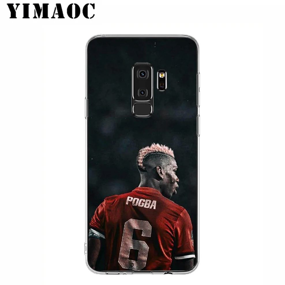 YIMAOC Paul Pogba Dab Soft Silicone Case for Samsung Galaxy A5 A6 Plus A7 A8 A9 2018 J3 J5 J6 J7 2016 2017 EU Version |