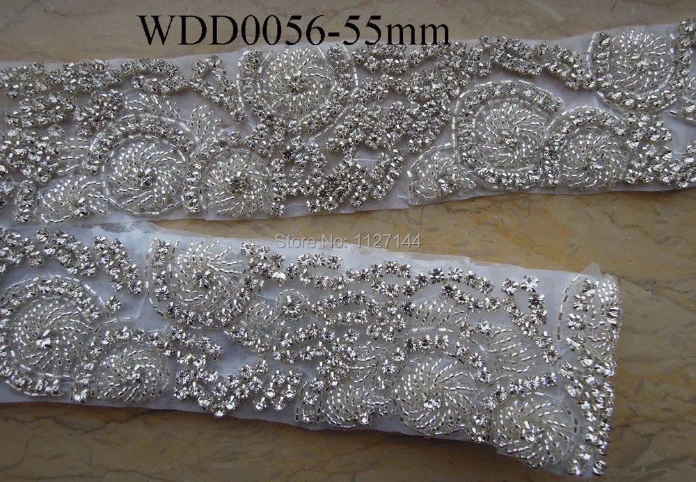 (10 ярдов) оптовая продажа свадебные бусины аппликация отделка утюгом для