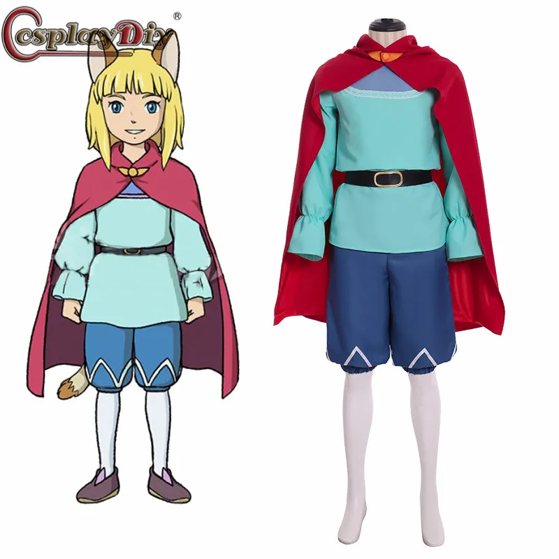 Косплей DIY игра Ni No Kuni II: получившееся Королевство сделанный на заказ костюм Эвана