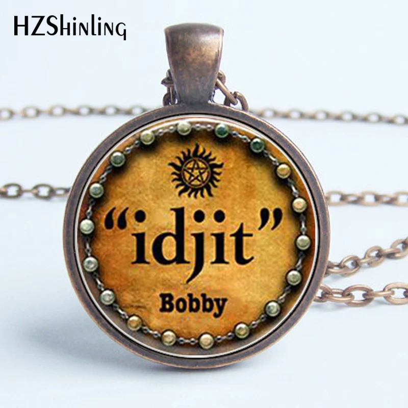 Женская Новинка супернатуральная подвеска в форме Бобби сверхнатуральные