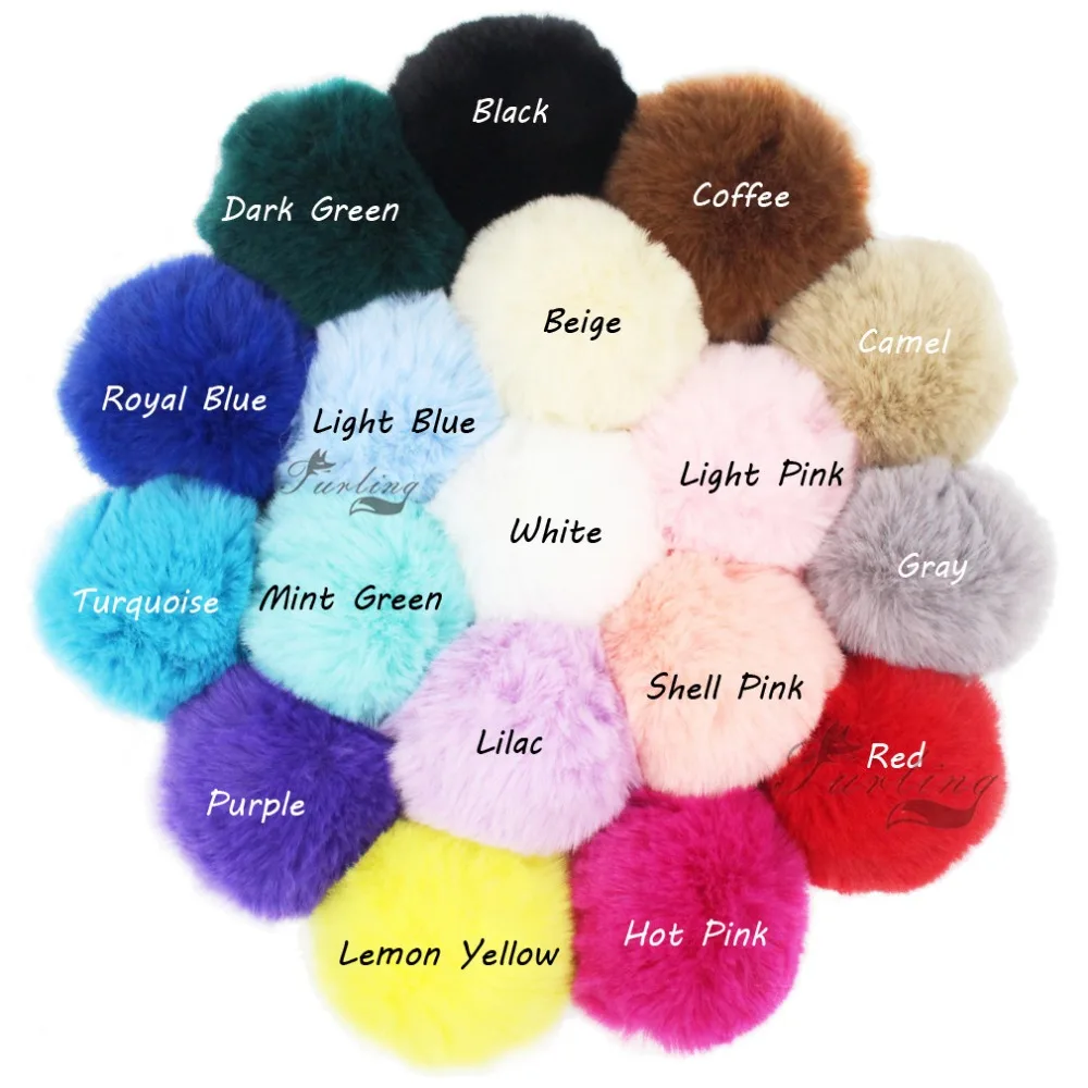 12 шт. мягкие помпоны из искусственного меха 8 см|pom ball|faux fur pom pomsfur |