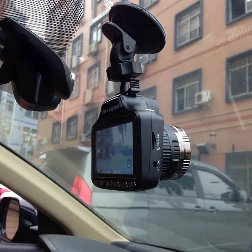 2 в 1 720P 12V HD lcd экран Автомобильный видеорегистратор камера видео регистратор радар детектор скорости
