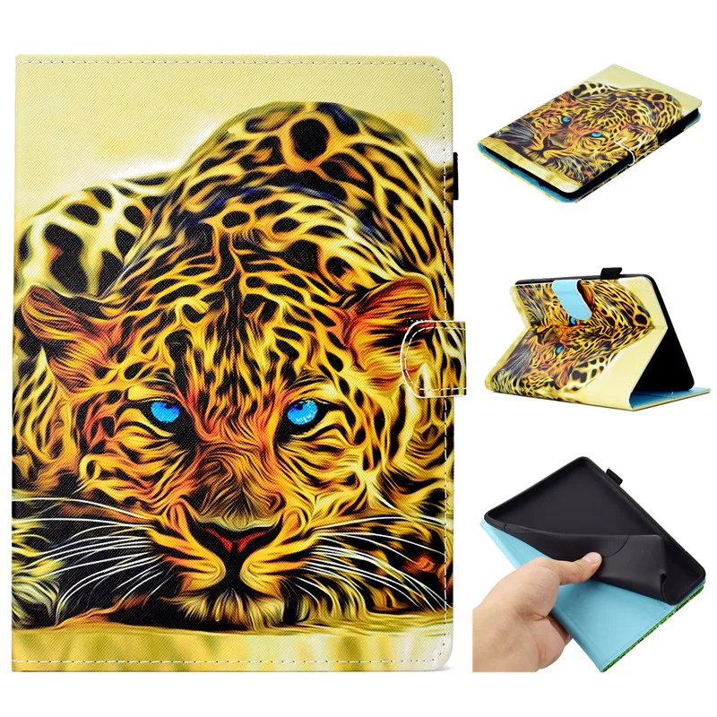 Новый чехол с принтом для Kindle Paperwhite Smart PU кожаный Funda Amazon 1 2 3 6 &quotПодставка