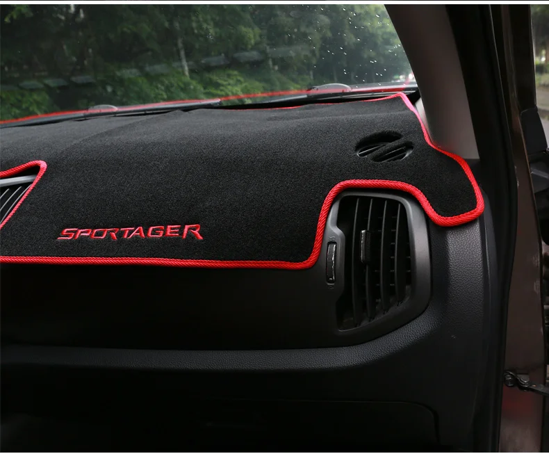 Для Kia Sportage R 2011 2012 2013 LHD покрытие приборной панели автомобиля коврики Избегайте сенсорные панели анти-УФ чехол ковры аксессуары