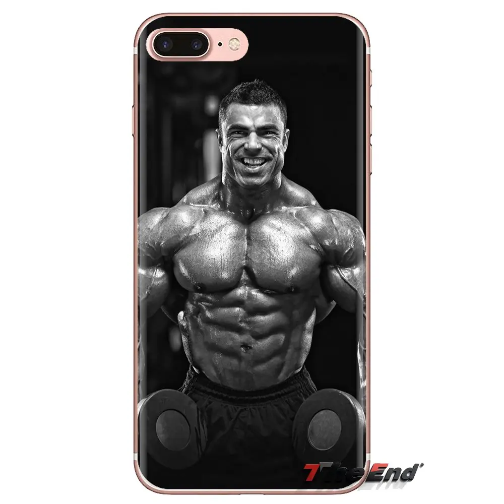 ТПУ прозрачный чехол сумка Мода Бодибилдинг Тренажерный Зал Фитнес для iPod Touch Apple