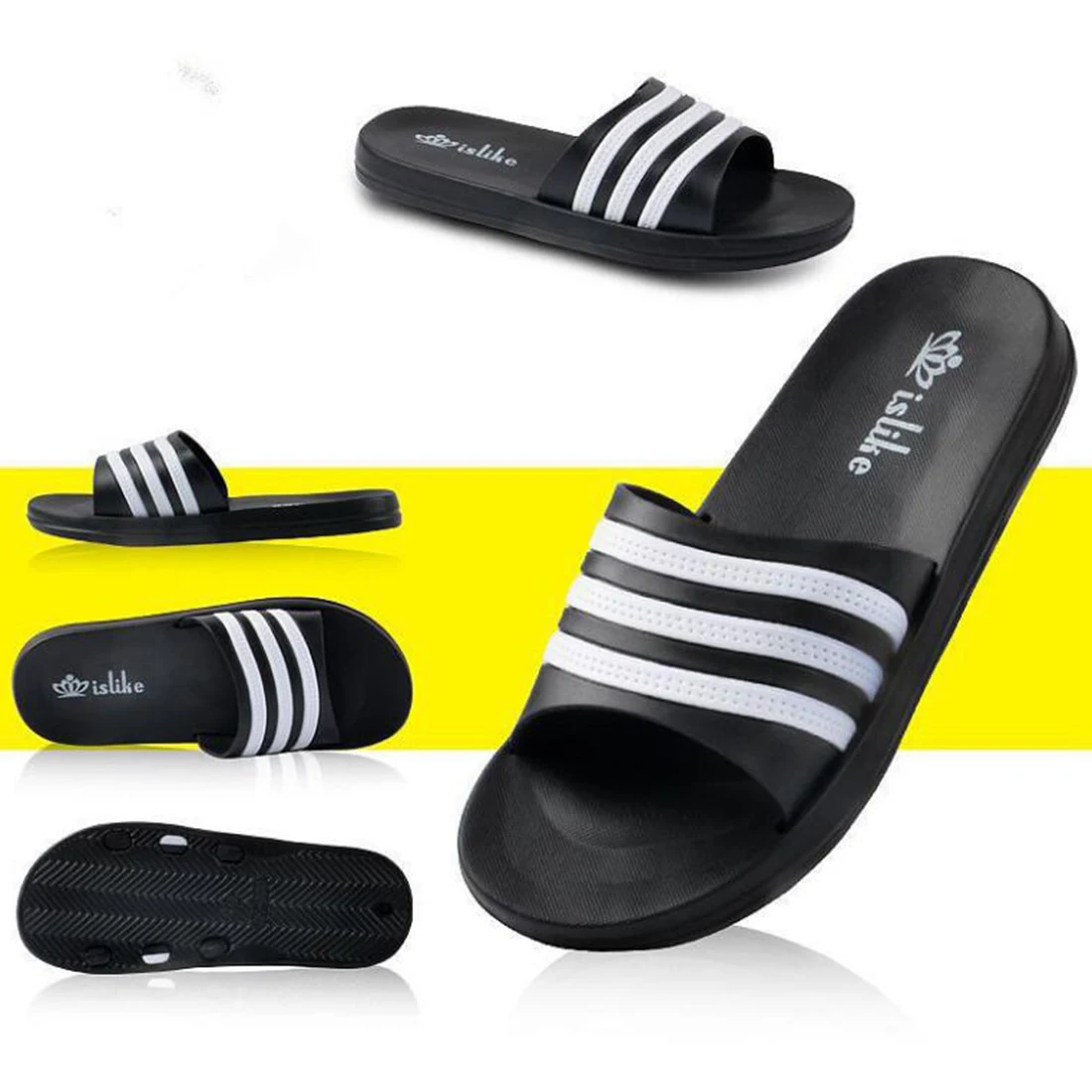 Сандалии женская летняя дышащая пляжная обувь с вырезами спортивные шлепанцы