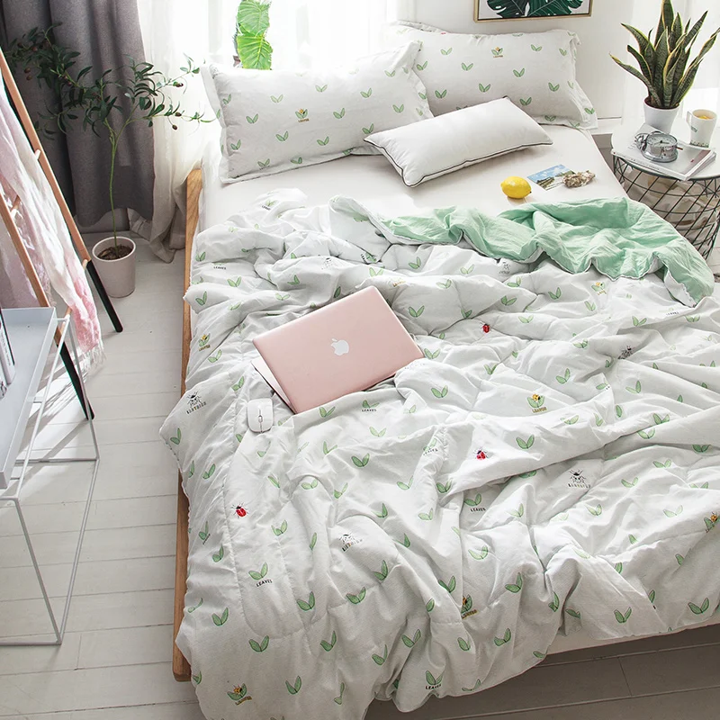 Лидер продаж шелк Лето Стёганое одеяло охлаждающее сатин жаккард большой