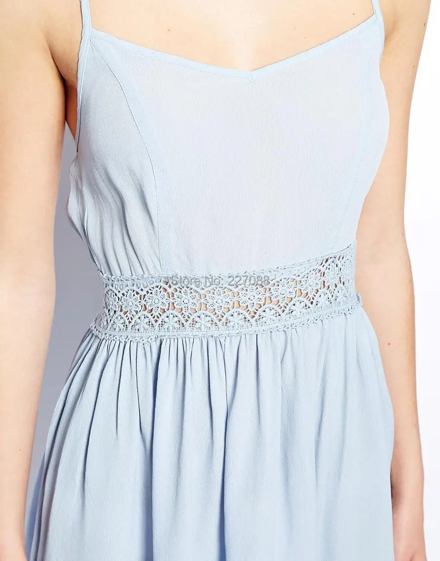 free shipping Luyao openwork crochet dress straps | Женская одежда
