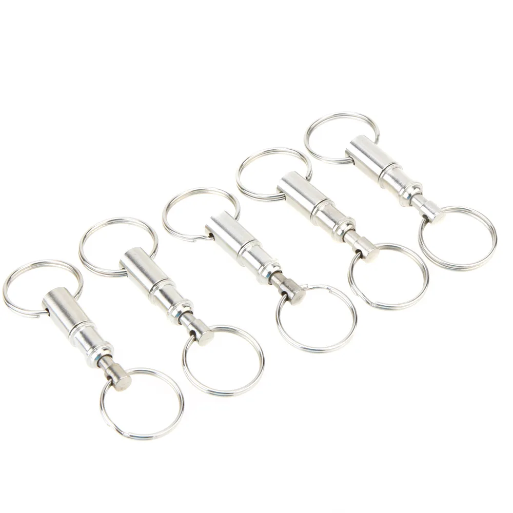 Быстросъемный брелок для ключей уличный съемный разборный удобный с защелкой