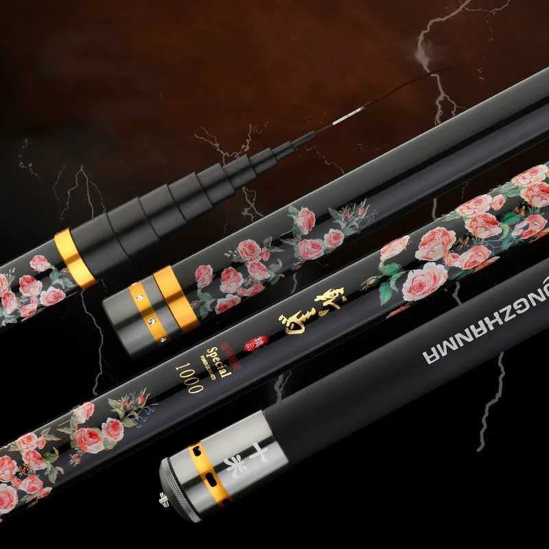 Мощная ручная Удочка 40T карбоновая Тайваньская удочка сверхжесткий