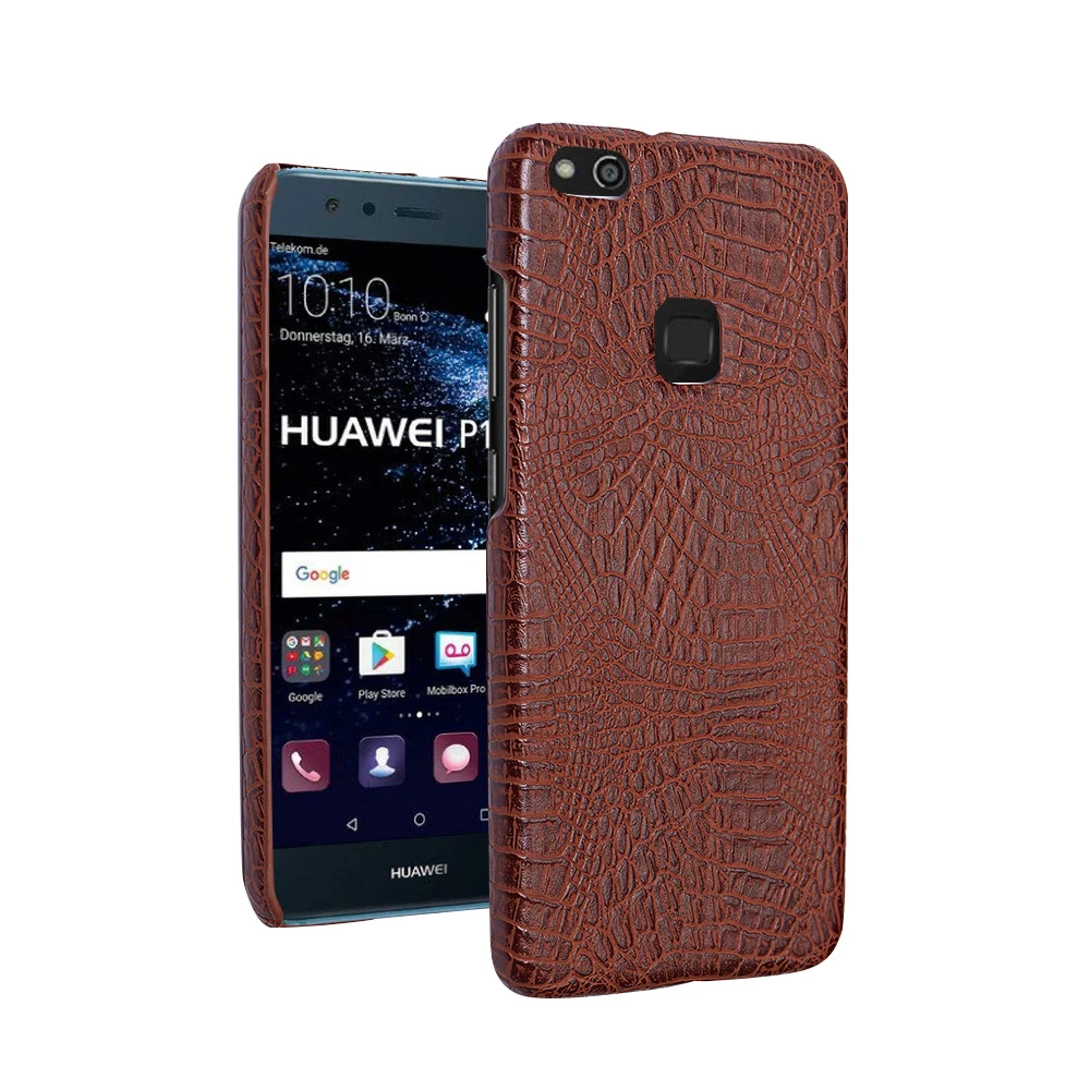 Кожаный чехол для Huawei P10 Lite WAS-LX1 P10Lite WAS-TL10 чехол-бампер телефона P 10 WAS LX1 Жесткий