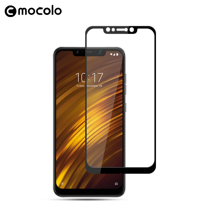 MOCOLO закаленное стекло для Xiaomi Pocophone F1 полноэкранная Защитная пленка Poco Индия