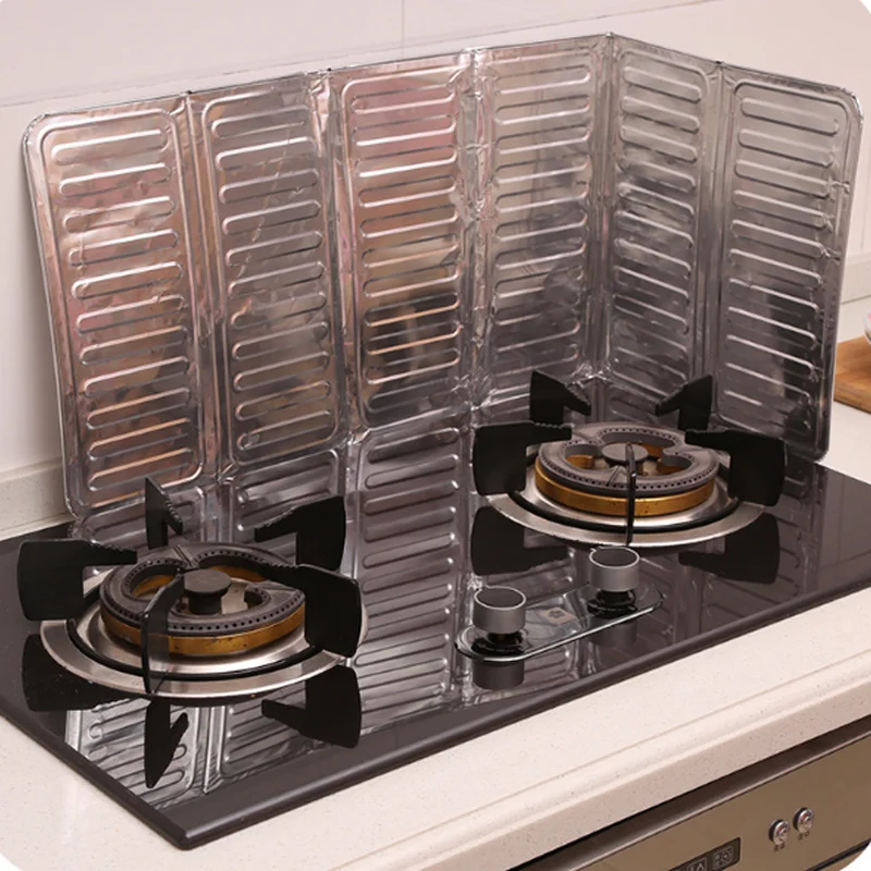 1 шт. газовая плита смазка алюминиевая фольга изоляционный блок пластина для