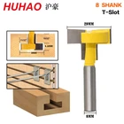 Фреза для пазов высшего качества с Т-образным пазом и Т-образной направляющей, 1 шт., хвостовик 8 дюймов 8 дюймов для фрезы долото для дерева, оптовая цена