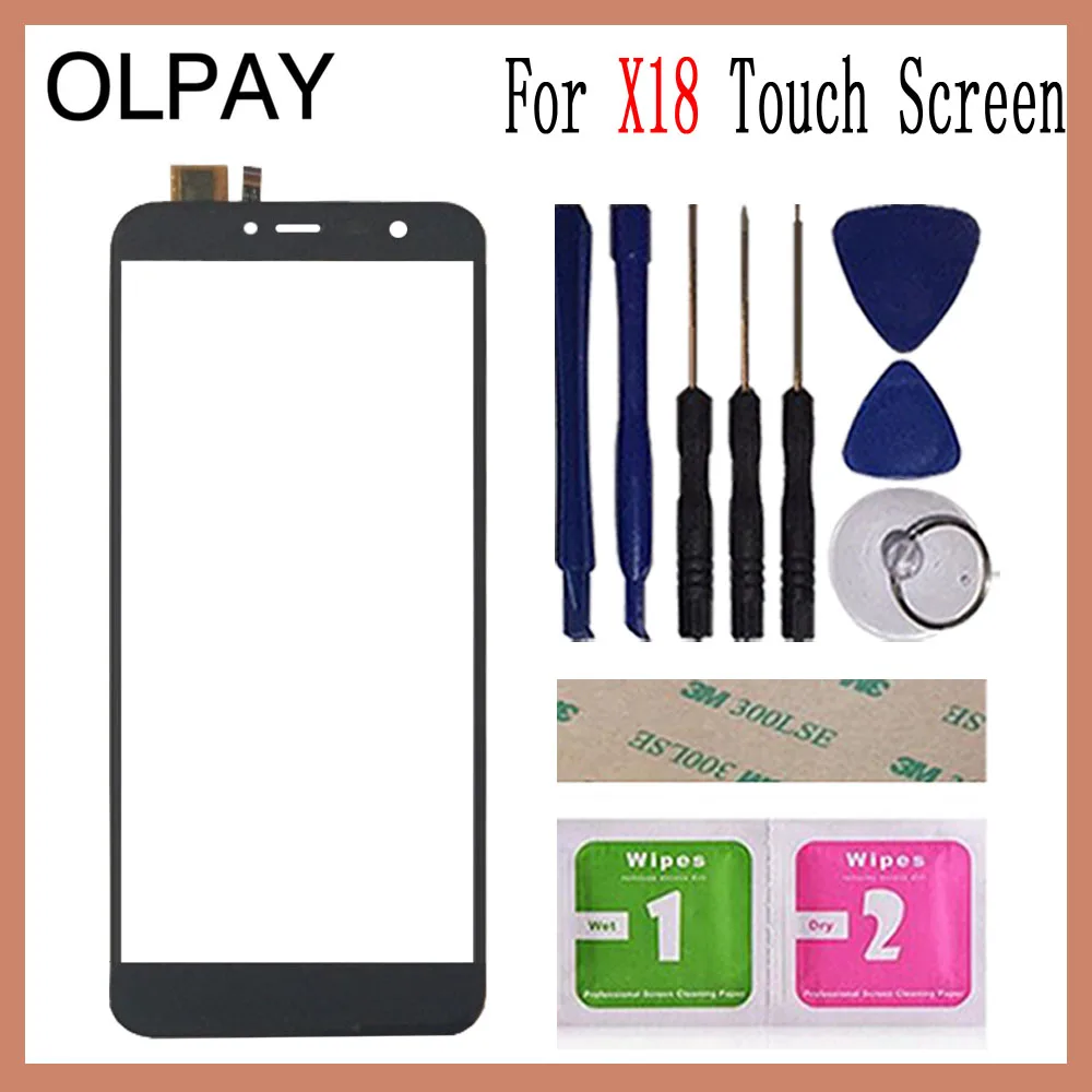 OLPAY 5,7 ''сенсорная панель для Cubot X18 сенсорный экран стекло дигитайзер панель объектив сенсор стекло Бесплатный клей и салфетки