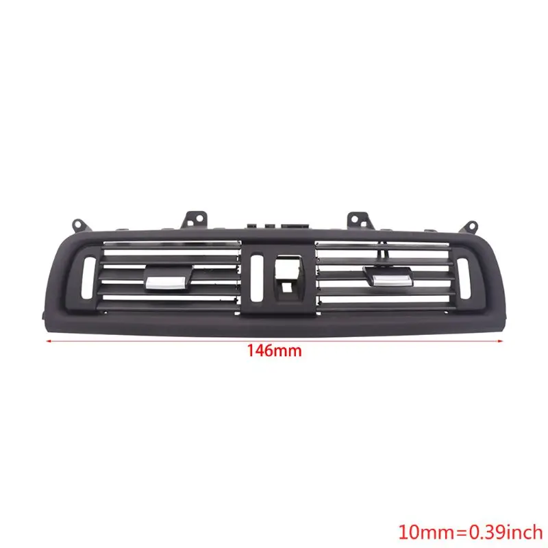 

Central Air Vent Dashboard Console Center Fresh Air Outlet Vent Grille Cover For BMW 5 F10 F18 Air-conditioning Installation Re
