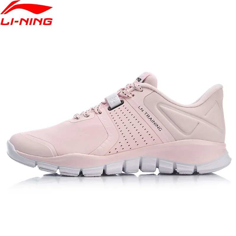 Li-Ning Для женщин 24 часа в сутки Гибкие тренировочные обувь Разделение верхняя дышащая подкладка светильник Спортивная обувь Кроссовки AFHP002 YXX051