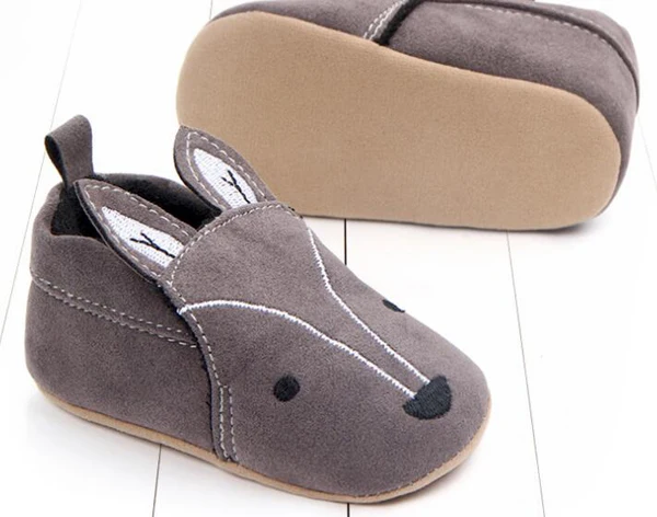 Детские сапожки для новорожденных мальчиков, детские туфли-первоходы, ботильоны для колыбели с искусственным мехом лисы и слона, зимняя коллекция 2019 года SandQ новые милые туфельки.