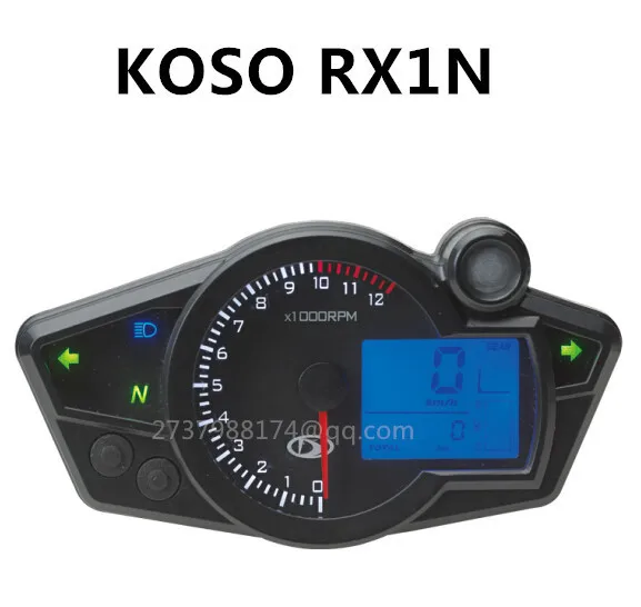 KOSO similar RX1N Спидометр 17,18, 21 дюймов Размер колеса применимый Спидометр Тахометр