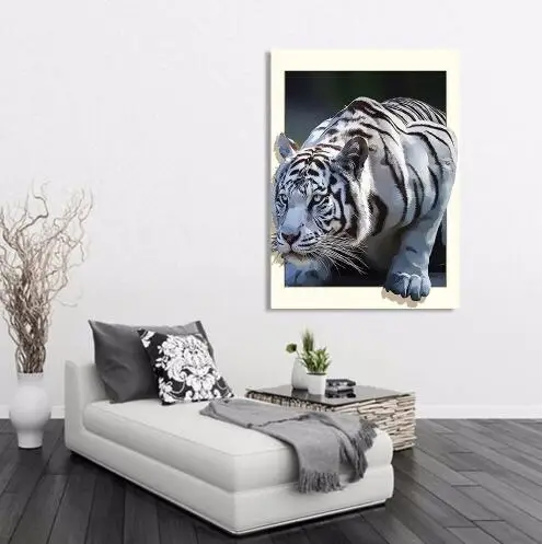 5d diy Алмазная картина тигр Бриллиантовая мозаичная фигурка животного горный