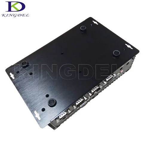 Intel Celeron 1037U/Core i5 3317U мини промышленный HTPC с двухъядерным процессором Nuc 2 * LAN Windows10