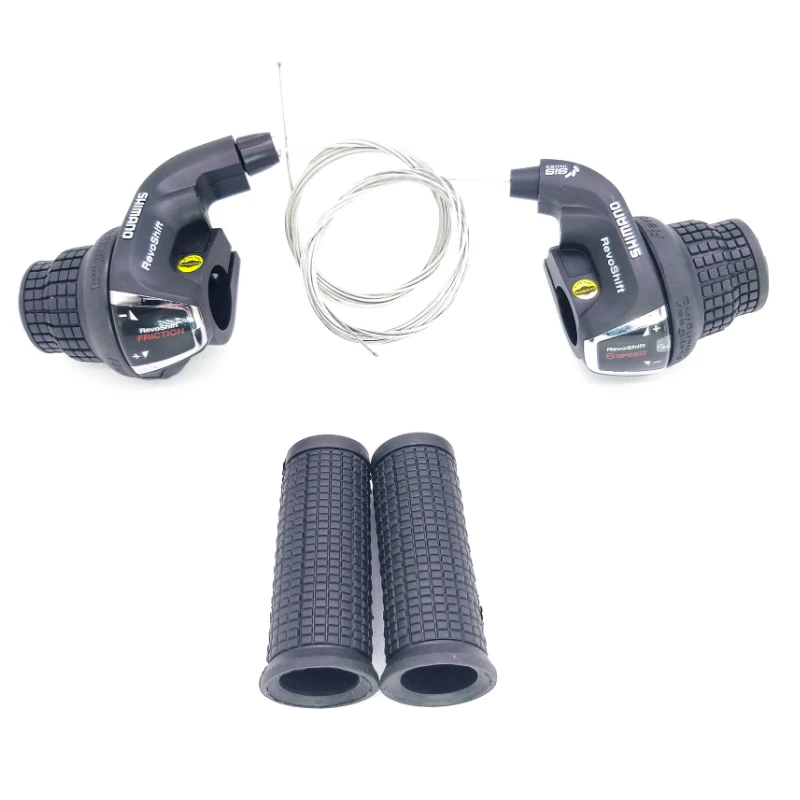 Revoshift SL-RS35 RS31 Grip Twist Shifter 3* 6s 3*7s 18S 21s велосипед тормозной рычаг/переключения передач комбо набор RS35 RS31 - Цвет: rs35 18S With Grips