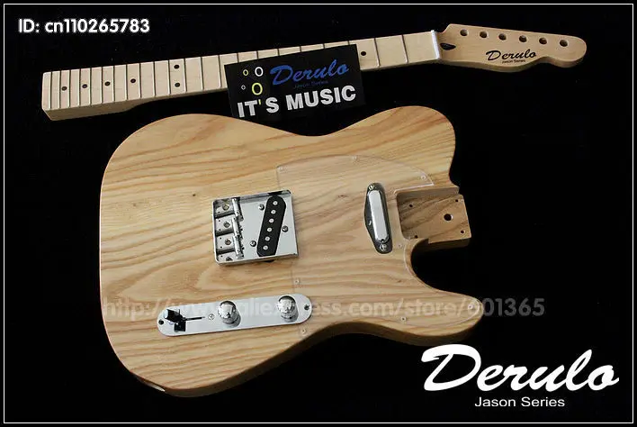 DIY электрогитара комплект болт-на твердый Американский пепельный корпус MX-777 |