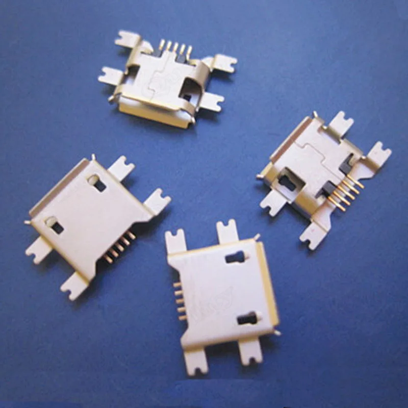 Микро-USB 5-контактный штырьковый разъем типа мама 4-футовый штекер для телефона