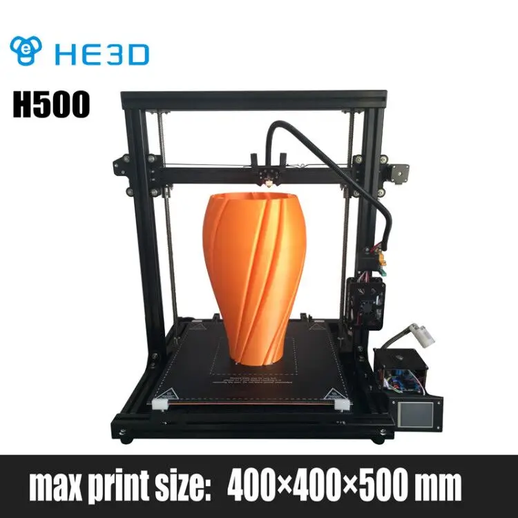 HE3D H500 Большие размеры 400 мм * 500 Высокая точность DIY 3d принтер комплект с heatbed|3d printer