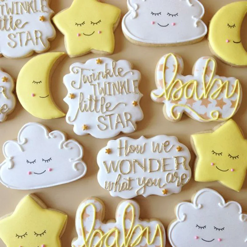 Рамадан украшения 1 шт. Луна Звезда формочка для печенья Форма Eid Mubarak бисквитная