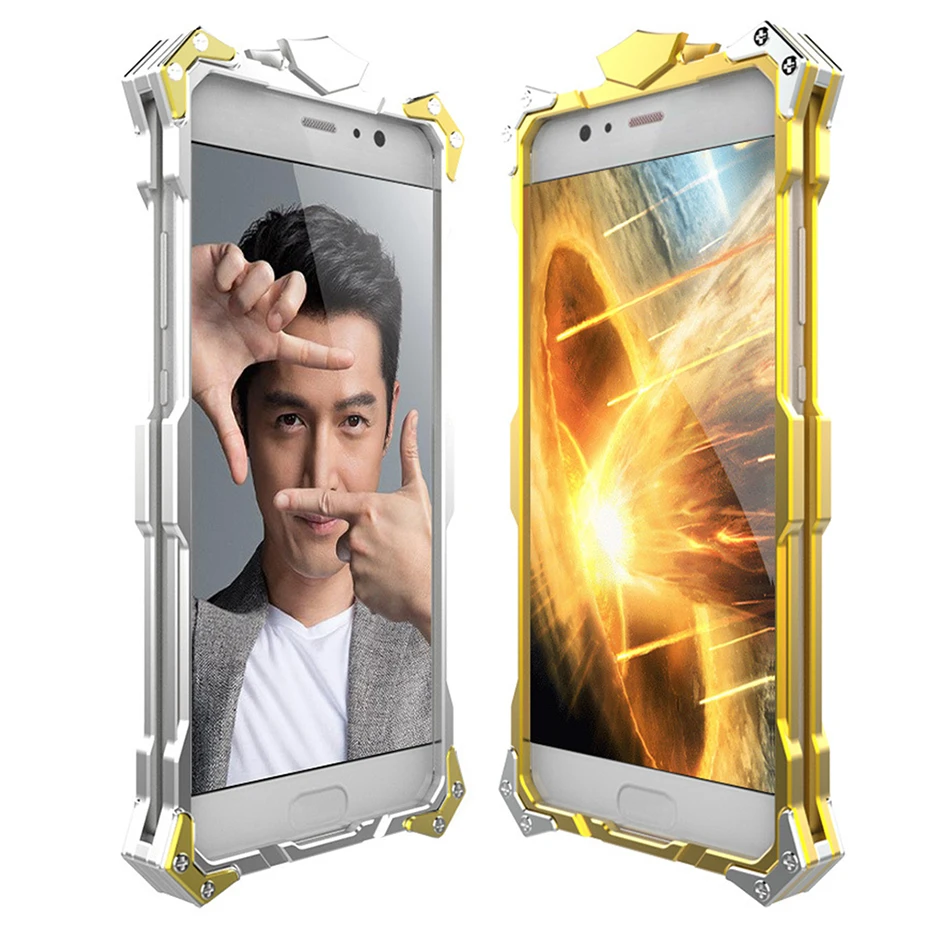 Чехол Zimon для Huawei Honor 9 роскошный ударопрочный авиационный алюминиевый