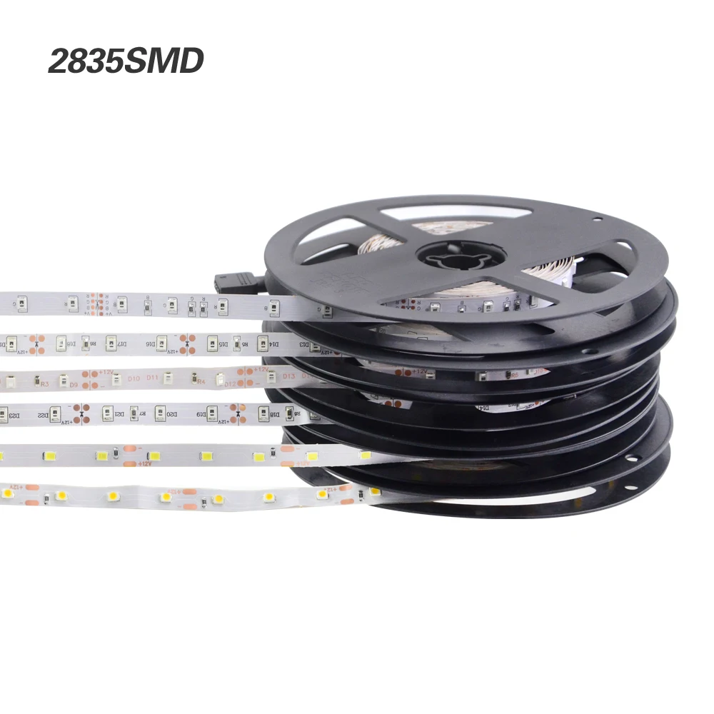 Светодиодная ленсветильник 5 м 12 В постоянного тока 5630 5050 3528SMD 300 светодиодов RGB