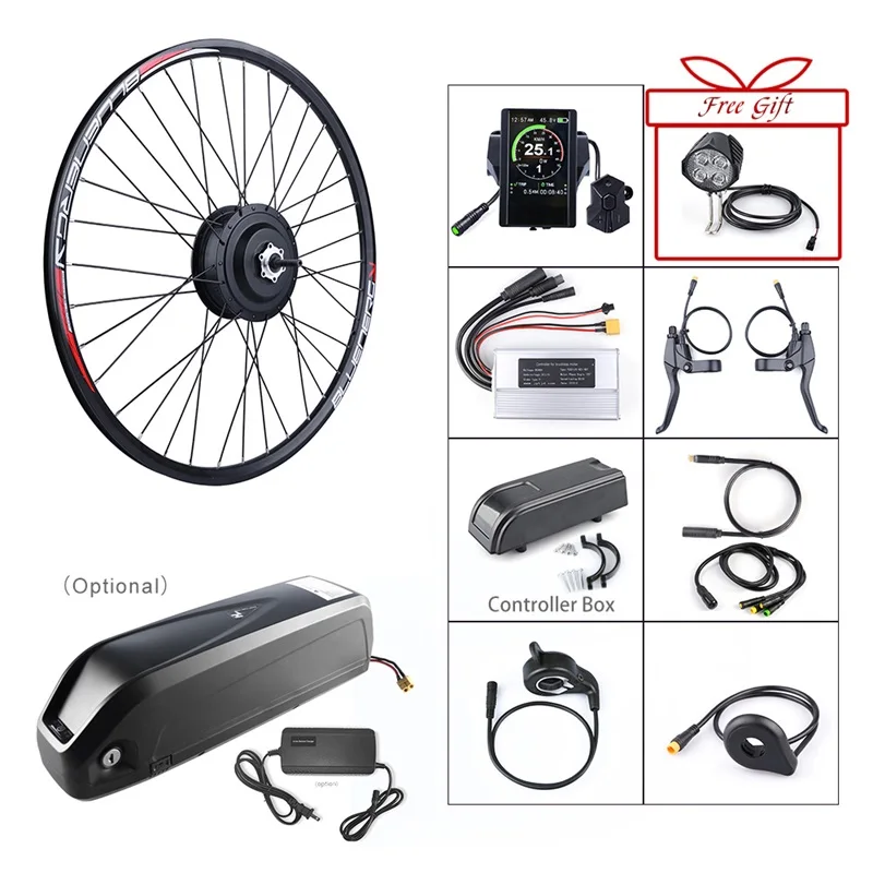 Bafang 48V 500 ваттовый мотовелосипед; Шестерни безщеточный мотор для центрального движения заднее колесо, конверсионный набор 48V 12Ah e велосипед Батарея встроенный samsung сотовый телефон