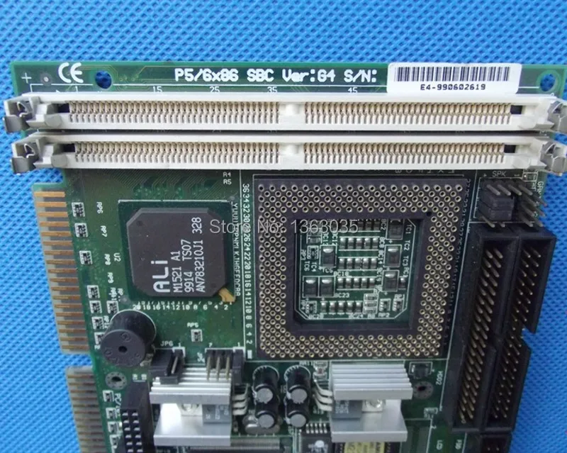 DHL EMS-Бесплатная доставка P5/6X86 SBC Ver:G4 Промышленная материнская плата ЦП