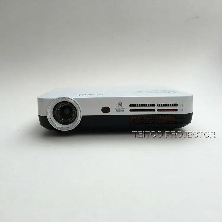 Портативный 3500 люмен затвора 3D DLP проектор Поддержка Full HD 1080 P Android Wi-Fi Bluetooth для ТВ