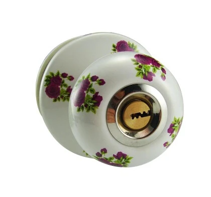 Керамический замок двери когда крытый Европейский шар держать руки ядро